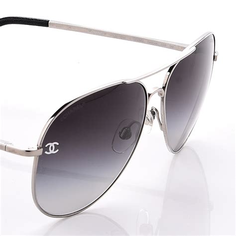 chanel aviator sunglasses women's.